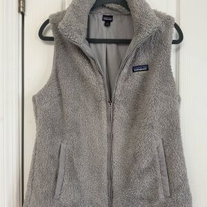 Patagonia Women's Soft Gray Sherpa Vest